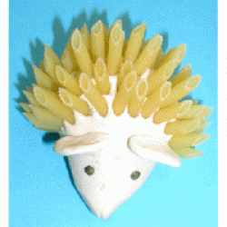 Modelage d'un hérisson à faire avec les enfants