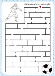 Jeu sur le foot