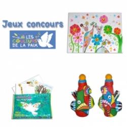 Jeux concours les couleurs de la paix