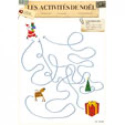 Jeu de Noël :jeu de fils pour le Père Noël