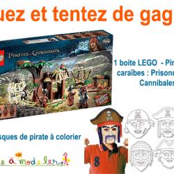 Lot du jeu gratuit Tête à modeler juin/juillet