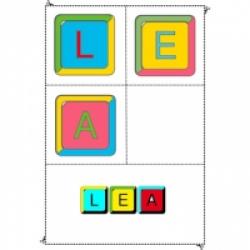 Jeu avec les prenoms avec un "M" 