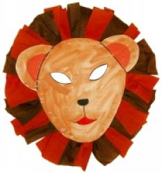 Un masque de lion
