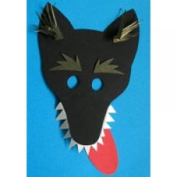 Masque de loup pour les enfants