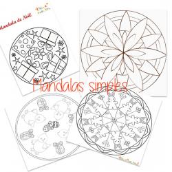 Mandalas simples 