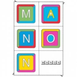 Jeux et activités des prénoms à la lettre "M"