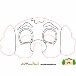 Coloriage de masques