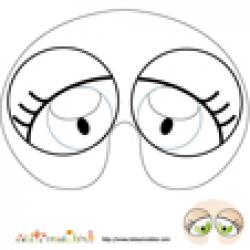 masque gros yeux