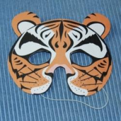Masque tigre à imprimer