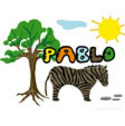 P - Coloriage prénom avec la lettre P 