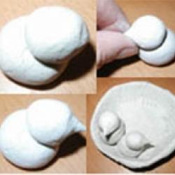 Recette de la pâte à sel Diaporama