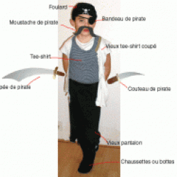 Déguisement de pirate