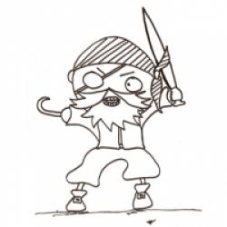 Coloriages de pirates