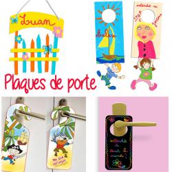 Plaque de porte personnalisée