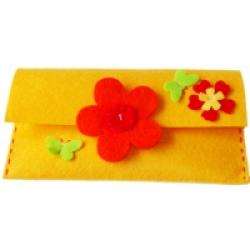 Couture : Pochette à bijou en feutrine