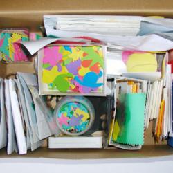 boite à trésor scrapbooking