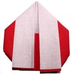 Pliage Serviette Pyramide Sur Tete A Modeler