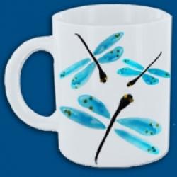 Mug petites libellules