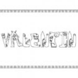 Coloriages prénoms V