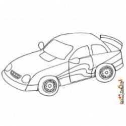 Les coloriages de voitures classiques