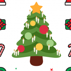 Jeu de calcul sur Noël. A votre enfant de compter les bougies du sapin puis de trouver le bon chiffre. Un petit jeu de calcul pour compter jusqu'à 7
