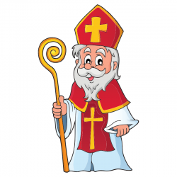 Saint Nicolas et son âne