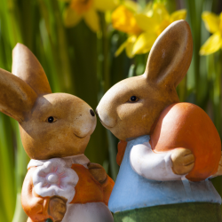 Le lapin de Pâques apporte lui aussi des oeufs de Pâques dans certaines régions. Retrouvez des infos et des tas d'idées d'activités sur le thème du lapin de Pâques.