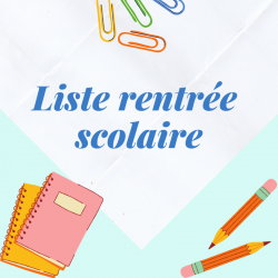 Listes des actions à faire pour la rentrée scolaire. Liste de rentrée scolaire à imprimer pour ne rien oublier.