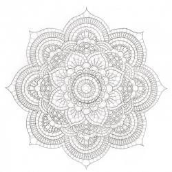 Mandala Mandala Facile Coloriage Mandala Mandalas A Colorier Tete A Modeler