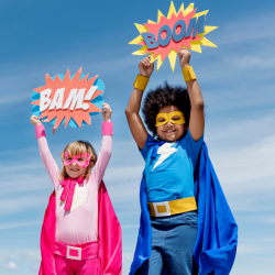 Masque de renardeau pour le déguisement des enfants