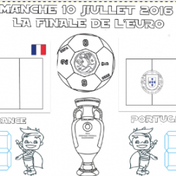 La feuille de match de France Portugal, la finale de l'EURO 2016