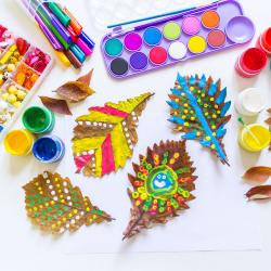 De jolies couleurs pour les feuilles d'automne