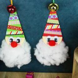 Père Noël : bricolage Pere Noel