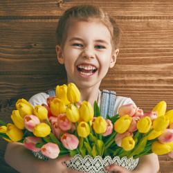 Fleurs de printemps, un bricolage de printemps
