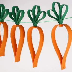 Guirlande de carottes