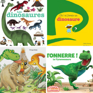 Une sélection d'albums jeunesse pour vous aider à choisir un bon livre dinosaure aux enfants !