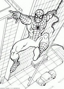 Coloriages De Spiderman