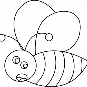 Coloriage Abeille Et Dessin Abeille Avec Tete A Modeler