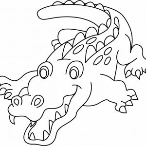 Crocodile Dessin Trouvez Un Dessin De Crocodile A Imprimer Avec Tete A Modeler