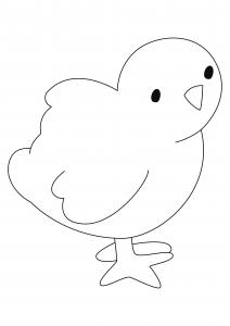 Dessin Poussin De Paques Tous Les Dessins De Poussins De Tete A Modeler