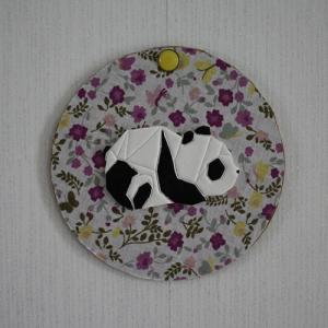 Un joli cadre récup à faire avec un panda en 3D