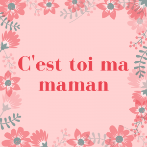 Chanson Maman Chantez Une Chanson Pour Maman Avec Tete A Modeler