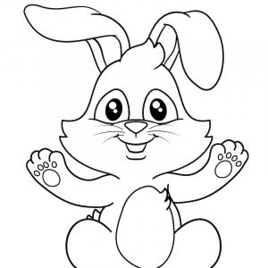 Coloriages De Lapin A Imprimer Gratuitement Avec Tete A Modeler