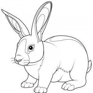 Coloriages De Lapin A Imprimer Gratuitement Avec Tete A Modeler