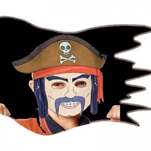 Coloriage masques de pirates