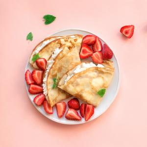 Recette de pâte à crêpes sans oeuf. Cette recette vous permettra de cuisiner des crêpes même si vous n'avez pas d'oeufs.