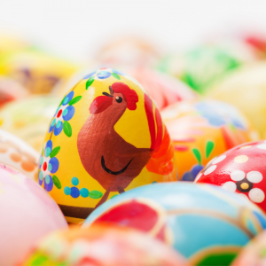 Décoration des oeufs de Pâques
