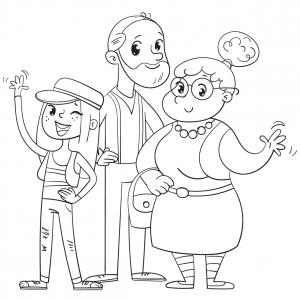 Dessin Pour Grand Pere Imprimez Votre Coloriage Avec Tete A Modeler