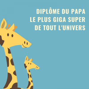 Trouvez Votre Diplome Du Meilleur Papa Facilement Avec Tete A Modeler