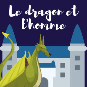 "le dragon et l homme " poésie de Claire de La Soujeole. Une poésie à imprimer, à colorier. La poésie le dragon et l'homme permet aux enfants d'enrichir leur vocabulaire, de jouer avec les rimes